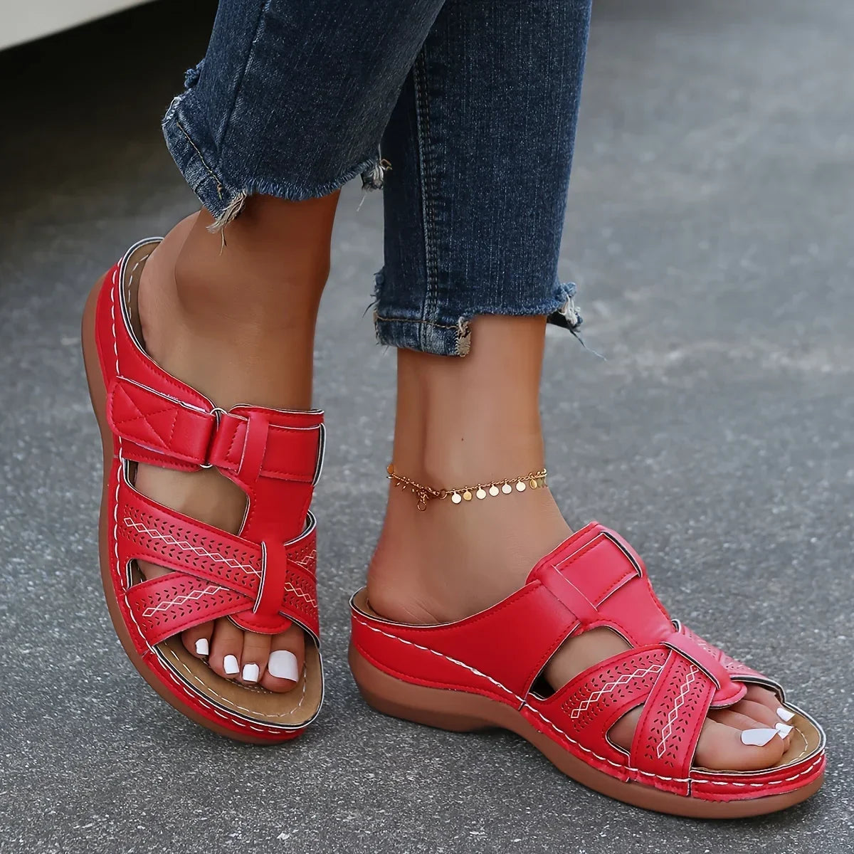 Sandalias Delfina Cuña