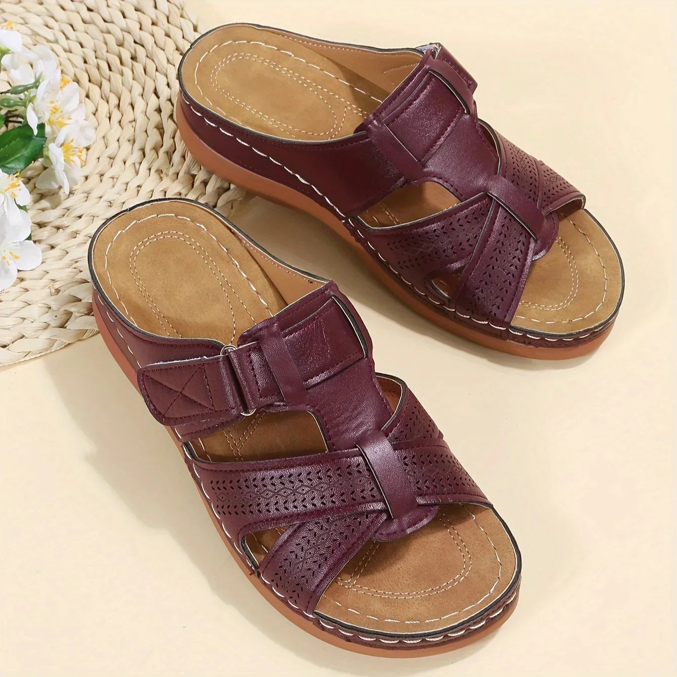 Sandalias Delfina Cuña