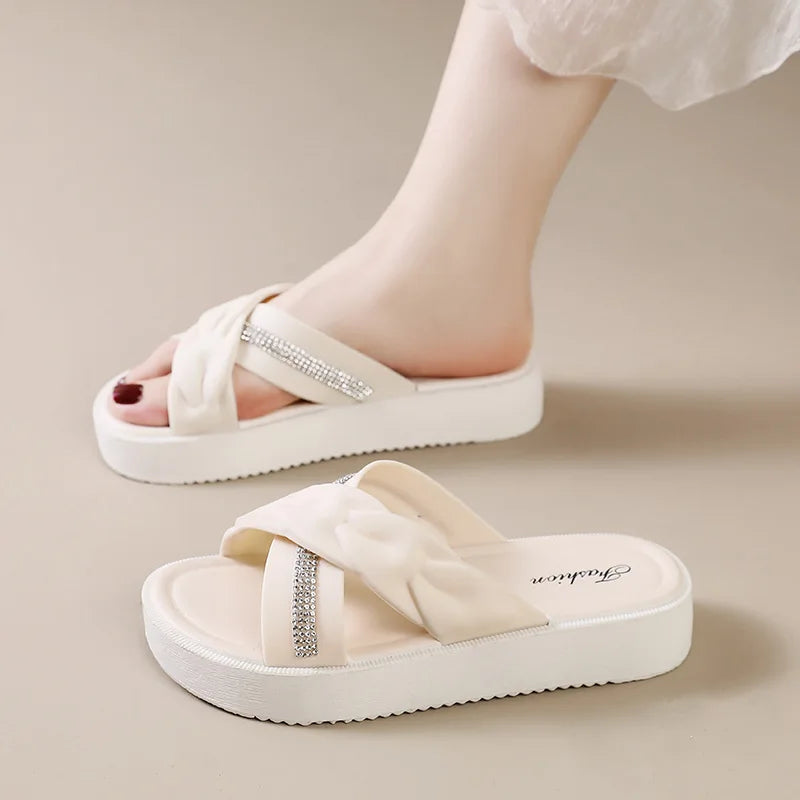 Sandalias Perla Ivory